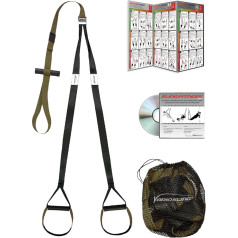 Variosling Original Sling Trainer Model 2023 Sling Trainer with DVD Exercise Poster + Safety Instructions for Full Body Workout