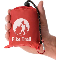 Pike Trail Pocket Blanket – Waterproof, Lightweight and Durable Tarpaulin for Outdoors – 152 x 142cm