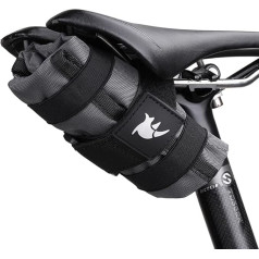 CASNO Burrito Pack Back for Seat Bag Bicycle Bag Bicycle Storage Bag Bicycle Frame Bag Frame Repair Accessories Burrito Pack Back Seat Bag