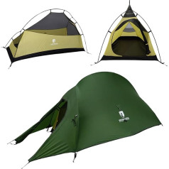 ALPIN LOACKER Cloud Pro Up Two Person and One Person Tent Ultralight I Two Man Tent and One Man Tent I Lightweight Trekking Tent I Bikepacking Dome Tent