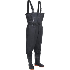 vidaXL Waders with Boots Belt Fisherman Pond Trousers Fishing Trousers
