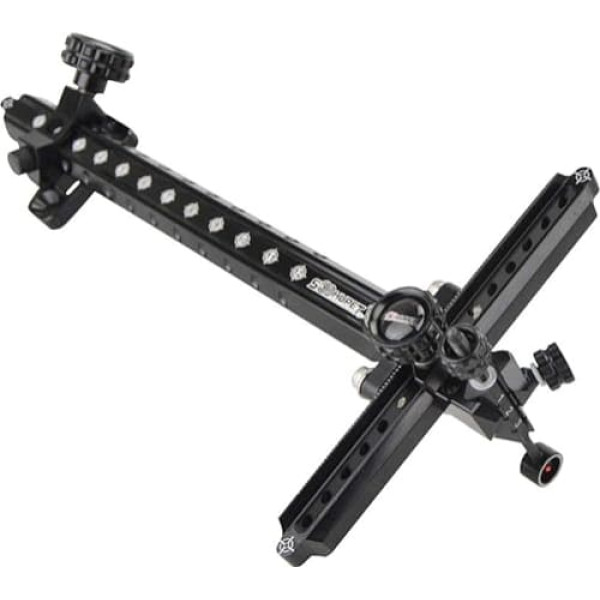 Archery Recurve Arch Visor Aluminium 9 Inch Bow Visor Quick Adjustment of the Visor for Recurve Bows