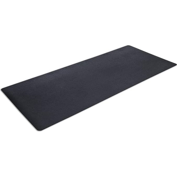 MotionTex Exercise Equipment Mat for Undertreadmill, Stationary Bike, Rowing Machine, Elliptical, Fitness Equipment, Home Gym Floor Protector, 36 x 84 inch, Black