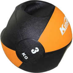 Binaural Medicine Ball Home Gym Yoga Studio Pilates Core Training Balance Training Fitness Ball 3 kg / 6.6 lb