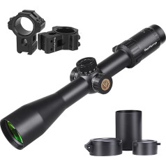 WestHunter Optics HD-S 4-16x44 SF Hunting Rifle Scope, Second Focal Plane Rifle Scopes, 30 mm Tactical Precision Rifle Scope for Rifle / Airsoft / Air Rifle