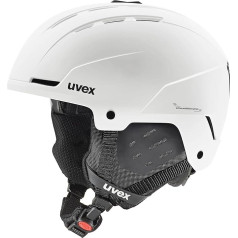 uvex Rocket Jr Visor, Ski Helmet for Children with Visor, Individual Size Adjustment