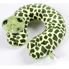 champracer Neck Pillow Animals for Adults, Travel Pillow Animal Adults, Travel Pillow Animals, Cartoon Animal U-Shaped Pillow, Office Nap Pillow, Creative Car Pillow Neck Pillow (Turtle)