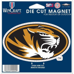 WinCraft NCAA University of Missouri 4.5 x 6-inch Die Magnet