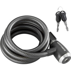 Kryptonite Kryptoflex 1518 locks Black 180cm