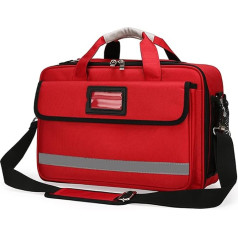First Aid Backpack Emergency Bag Empty Emergency Trauma Bag Waterproof Multifunctional Emergency Home Office Car Outdoor Boat Camping Hiking