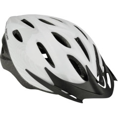 Fischer White Vision Adult Bicycle Helmet White