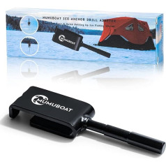 MUMUBOAT Ice Anchor Drill Adapter, Ice Fishing Shelter Accessories Universal for Ice Anchor