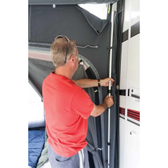 Kampa Deluxe Alloy Rear Upright Poles (Pair)