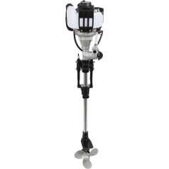 Outboard Motor Support, Outboard Motor Rack, Outboard Motor Holder 4-Stroke 5.5 HP Petrol Outboard Bracket (Adjustable Gimbal Shaft Clamp)