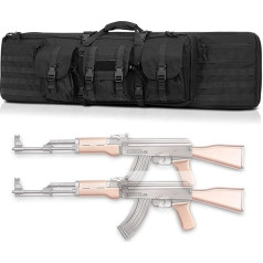 Rifle Case, Double Weapon Case for Rifles, Rifle Bag, Soft Rifle Case, Shotgun Case, Hunting Rifle Case, Airsoft Pistol Case, Tactical Rifle Backpack, Rifle Bags for Shooting Range