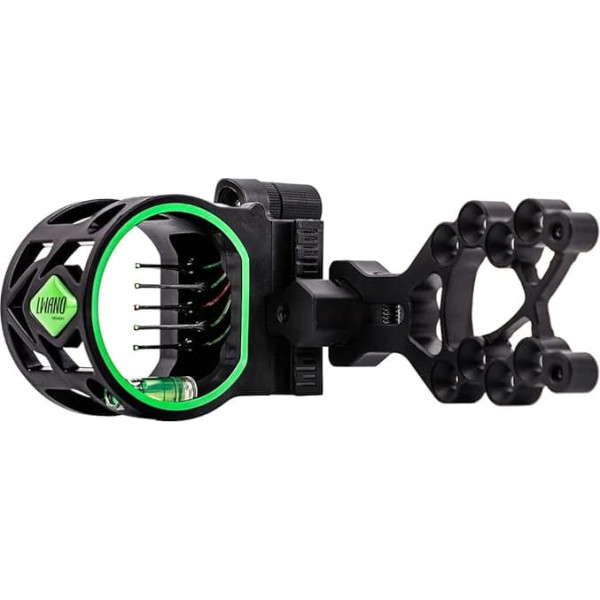 LWANO 5 Pin Arc Visor with Rheostat Light and Reversible Mount Design