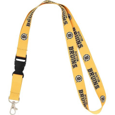 Boston Bruins NHL National Hockey League Car Key Badge Holder Lanyard Key Chain Detachable Buckle (Lanyard1), multicoloured