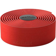 SELLE ITALIA Unisex Adult Nastro Manubrio Granfondo Rosso, Nero, Unica