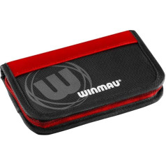 WINMAU Super Dart Case 2 Slimline for 2 Darts Sets 8 Compartments Red