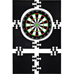 Dart Board Backer - Dartboard Backboard Wall Protection, Wall Dart Board | Dart Wall Protector with Extended Length, Dartboard Back Panel Protection, Sturdy Wall Protection for Home Clubs, 27 x 40