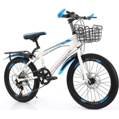 For 7-15 Years Old Boys and Girls, Adjustable Children's Mountain Bike, 7 Speed, Children's Mountain Bike, Multiple Colours Available, Max Load 100 kg (BKC, 26 Inches)