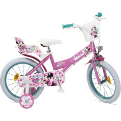 Huffy Babies (Girls) Bicicletta 14 Pollici Disney Minnie Inch Mouse Bicycle, Pink