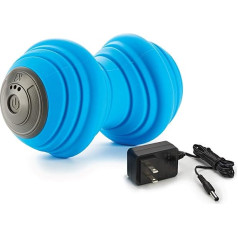 TriggerPoint Charge Vibe Vibrating Fascia Roller, Compact Massage Roller with Vibration Technology for Muscle Relaxation, Orange, 7 Inches/18 cm