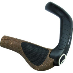 Ergon Uni GP5 BioKork Bicycle Handlebar Grip, Brown, One Size