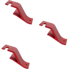 Gatuida Pack of 3 bead holder motorcycle tyres mounting aid motorcycle tyre change aids tyre removal tool tools for removing bicycle tyres, aluminium, red
