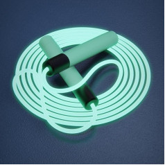 Asotagi Luminous Skipping Rope Skipping Rope LED Skipping Rope Children Adults Fitness