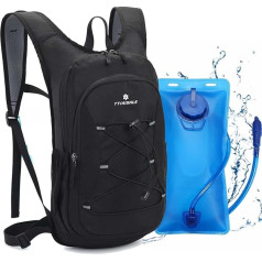 TTIAISHLE Hydration Backpack with 2L Hydration Bladder, Bicycle Backpack Water Backpack for Hiking, Cycling, Camping, Cycling, Running or Skiing