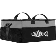 Riverruns Fishing Hunting Waders with Ventilated Mesh Waders Bag Fly Fishing Storage Bag for Fishing Hiking Camping, Anthracite, taupe, Fashionable