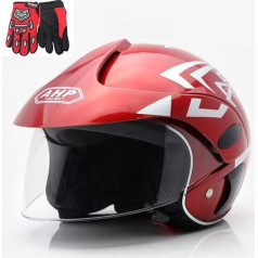 ZJRA Kid Bicycle Helmet, Cartoon Full Visor Helmet for Children, Snowboard Helmet ATV Boys and Girls, DOT/ECE Quality Certification, Suitable for All Seasons, G