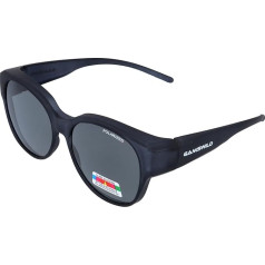 Gamswild WS3527 Round Over Glasses Sports Glasses Sunglasses Polarised Cycling Glasses Ski Goggles Women Men Unisex Lightweight Brown Black