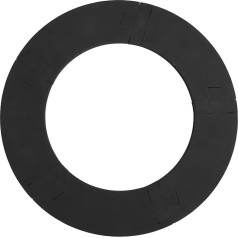 Diogeynu Round Dartboard Surround Rings Wall Protector Wall Protector Dartboards Backboard for Home Playroom