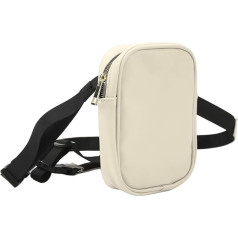 Topyond Outdoor Leg Bag Made of PU Leather with Thigh Strap, High Capacity Leg Bag and Waist Bag for Women Who Are On The Road With The Motorcycle, beige