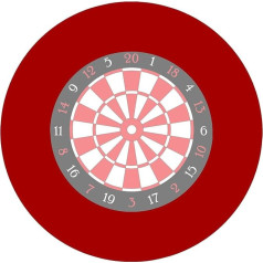 1/2 Piece Dartboard Wall Protector, Portable Dart Winder | EVA Wall Ring, Dart Collector Board for Bedroom