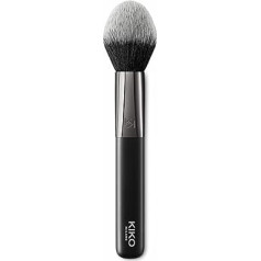 KIKO Milano Face 08 Precision Powder Brush, Conically Shaped Brush with Synthetic Bristles for Face Powder