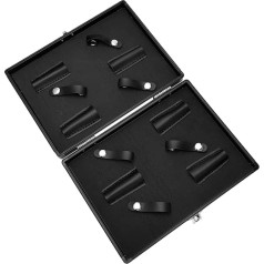PU Leather Scissors Case Hair Scissors Storage Box Hair Scissors Hairdressing Supplies