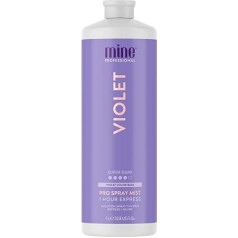 MINETAN BODY.SKIN Violet Professional Spray Tan, A Rich Warm Especially Dark Brown Finish, 1-Hour Express Tan, Brown, 1000 ml