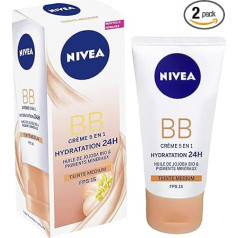 Nivea BB Cream skin cream 6 in 1 50 ml - Lot of 2
