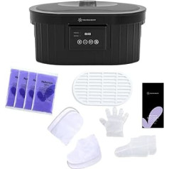 Paraffin Wax Machine for Hands and Feet 5000ml Paraffin Bath with Lavender Wax Warmer for Professional Home Spa and Arthritis Treatment