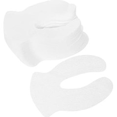 TOVINANNA Pack of 1000 U-shaped eye mask paper, anti-ageing eye patches, collagen stains, eye care products, eye care products, eye care patches, mask paper, made of cotton, white