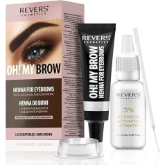 Henna für Augenbrauen ProClors Cremiges Henna (3.0 Dark Brown (Braun)