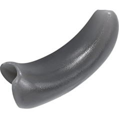 lyrlody Mobile Sink Hairdresser, Silicone Neck Pillow, Neck Shampoo Bowl Cushion for Sink for Salon Spa Home Hairdressing Salons Grey 8×12.8cm