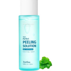 ZealSea Facial Toner with 2% Salicylic Acid, Face Exfoliant with BHA Liquid Peeling Niacinamide Against Blackheads, Pimples & Blemished Skin - Pores Reducing, Combination Skin, Oily