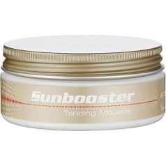 Sunbooster Tanning Mousse I Natural Tan I Long Lasting Tanning Results I Intense Moisture I Fresh Fruity Aroma I Easy to Use