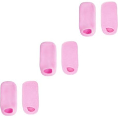 MAGICLULU Spa-Gel-Socken 3 Paare Feuchte Socken Feuchtigkeitsspendender Fuß Gel-socken Rissige Fersensocken Spa-socken Aus Baumwolle Rosa Feuchtigkeitsspendende Socken Zu Hause Fräulein