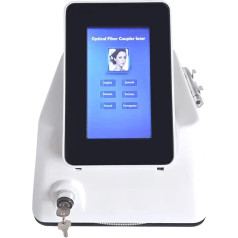 HDCCDM Beauty Machine, Device for Removing Spider Veins and Varicose Veins with 980 NM Probe and Ice Hammer, 15-100 ms Pulse Output and 650 nm Display Light Wavelength, for Home Salon