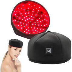 CHANGLKJ Hair Loss Therapy Hat, Hair Growth Treatment Cap with 120 Light Beads and Automatic Timer, Convex Lamp Beads Design and Long Service Life, for Less Hair Loss, Thicker